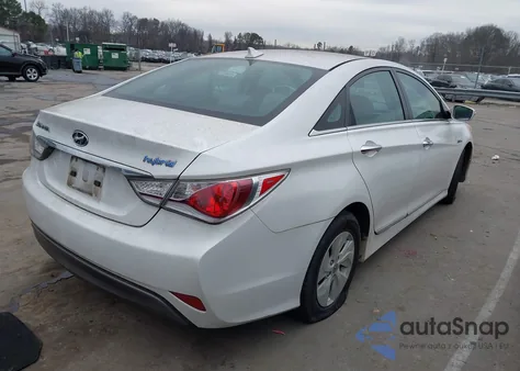 2013 Hyundai Sonata Hybrid из США, поврежденный, VIN KMHEC4A43DA078709